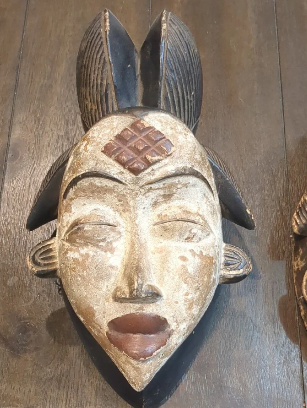 Exquisite Hand Carved African Puna Masks -2 Mask Lot